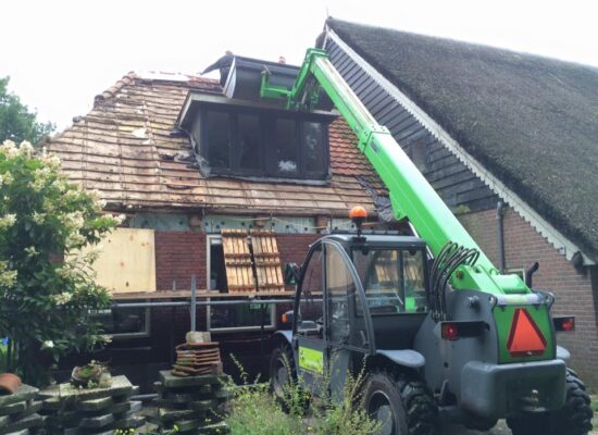 Renovatie voorhuis woning Veendijk