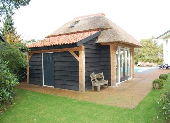 Pool house achterzijde