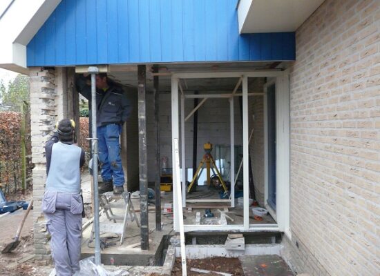 Verbouw in afbouw